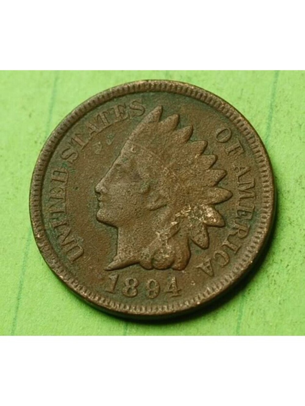 X404 1894 Indian Head Cent Penny 1c - Check Out Our Store old coin